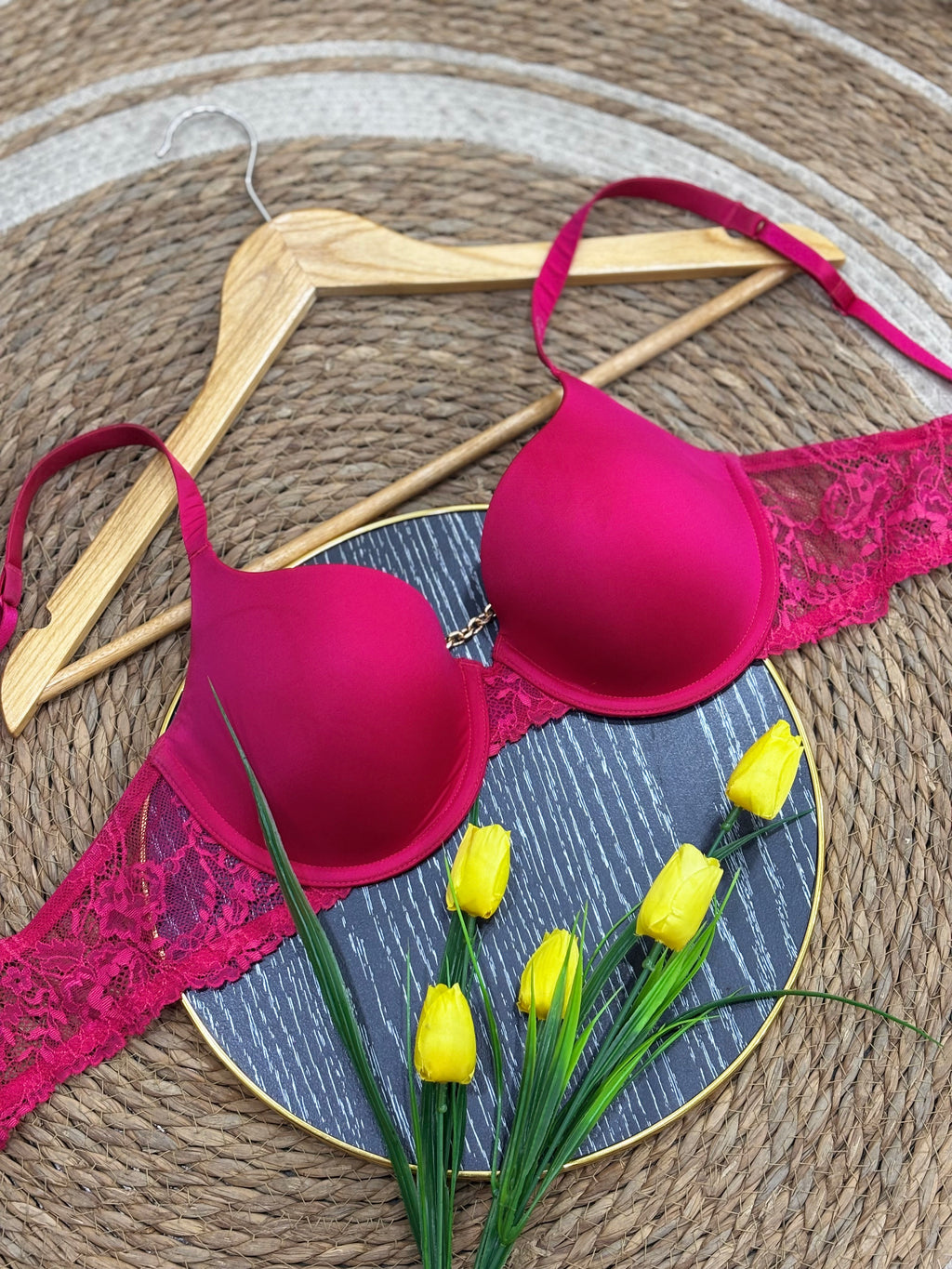 Brasier rosado Calvin Klein