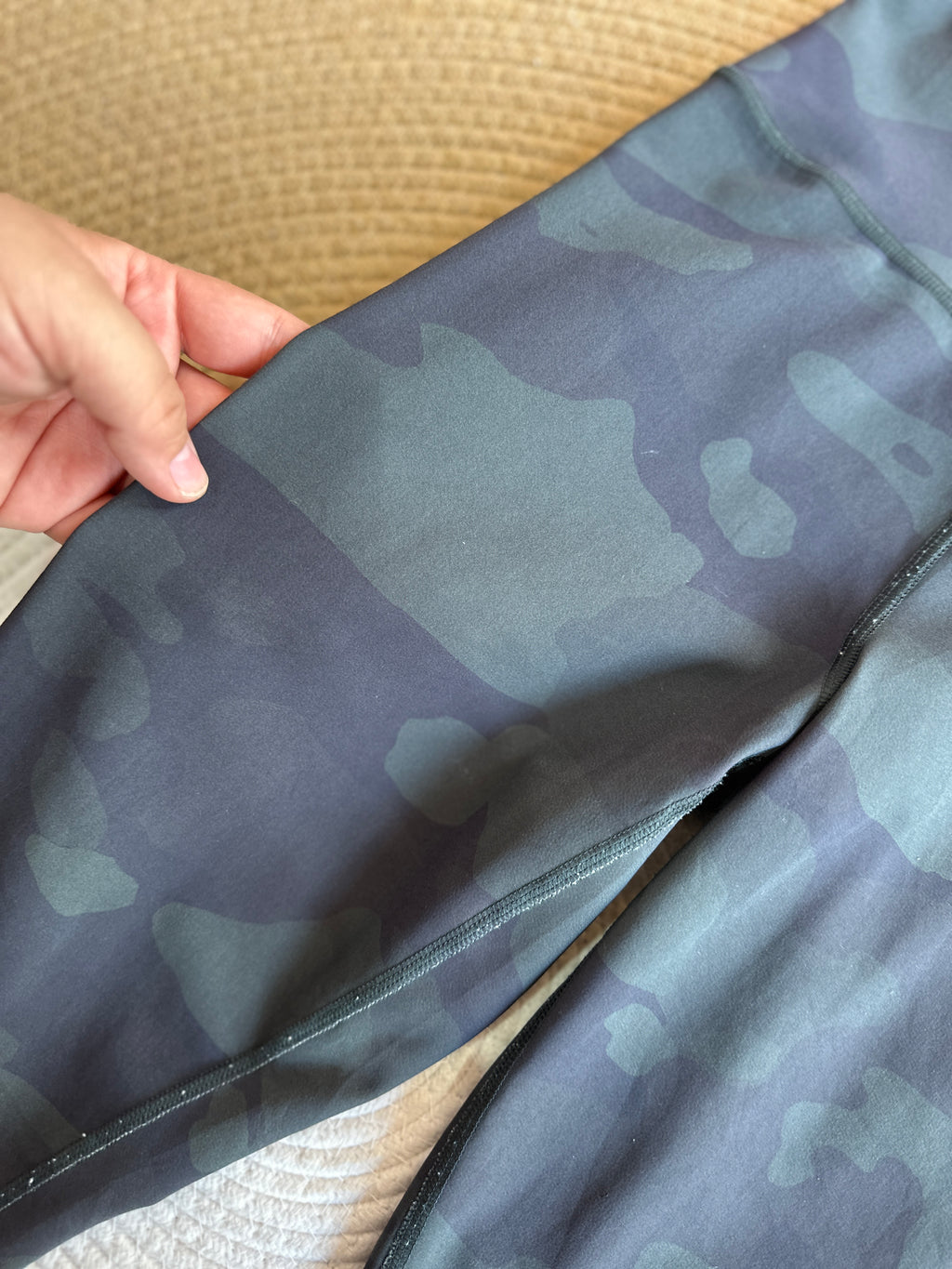 Leggings Deportivo Estampado- Verde Oscuro
