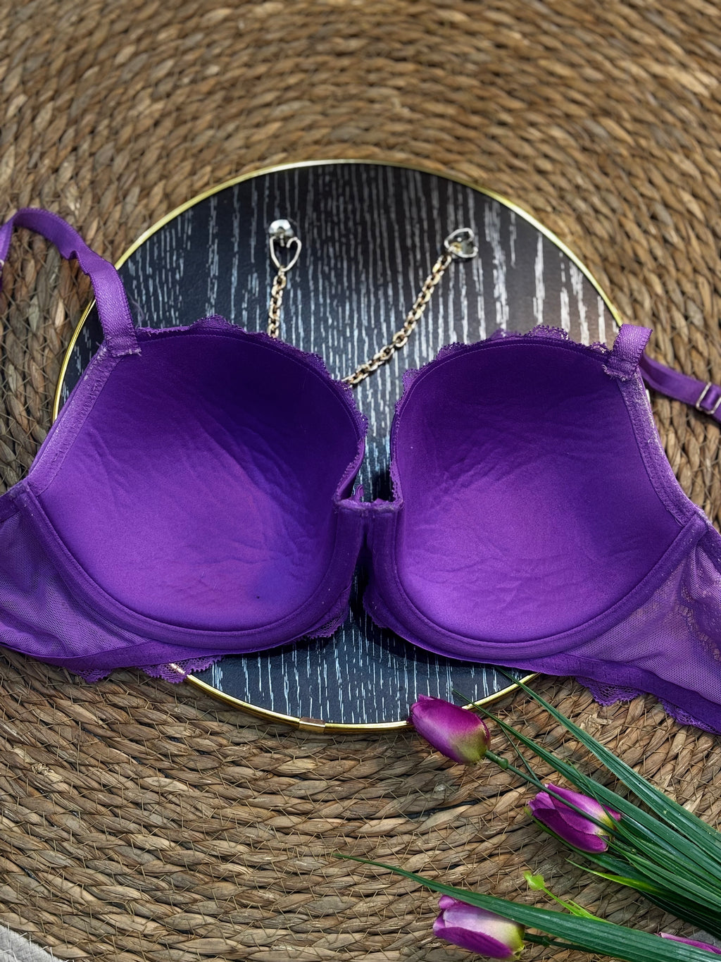 Brasier morado Victoria Secret