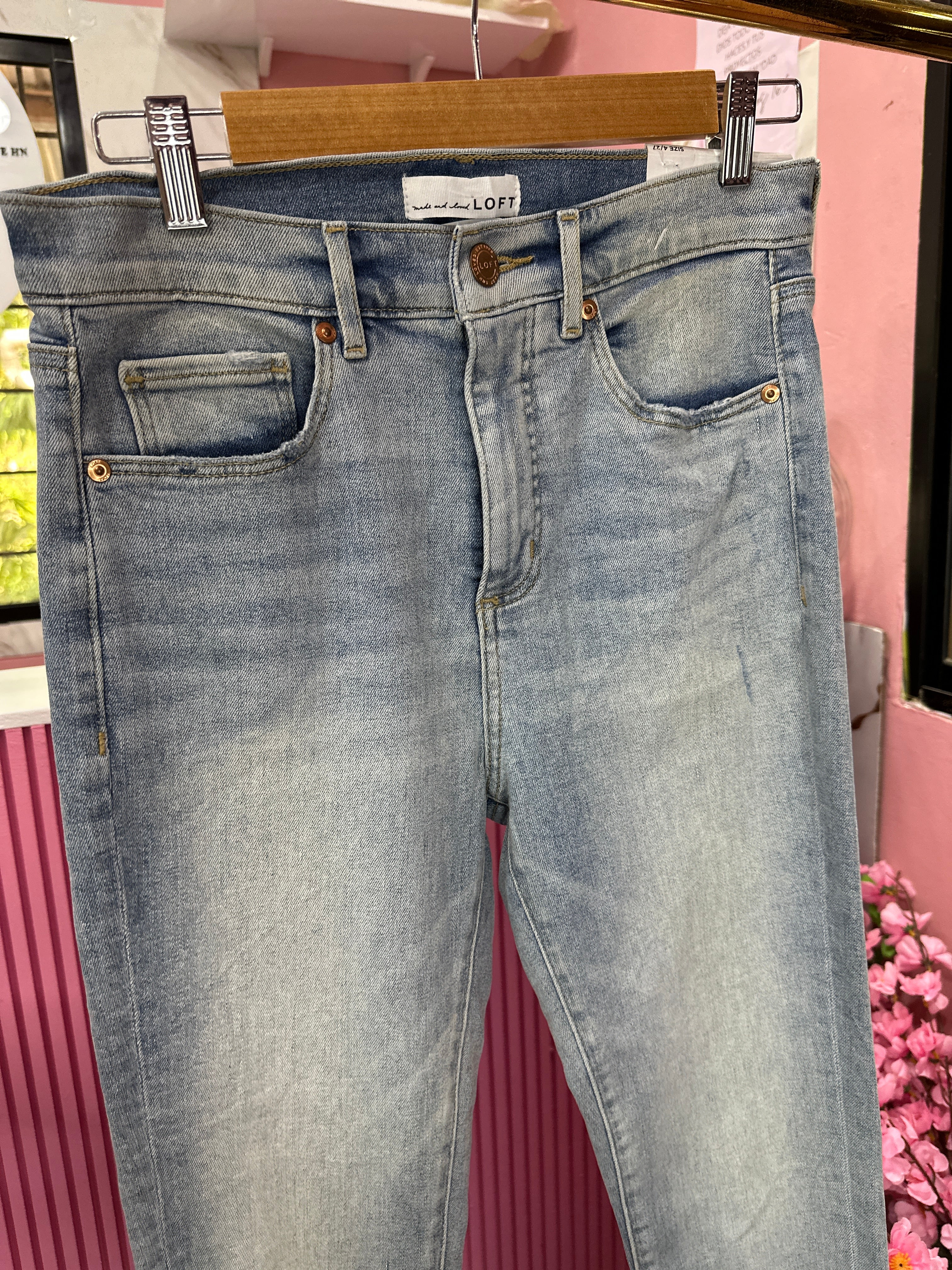 Skinny Jeans de Tiro Alto