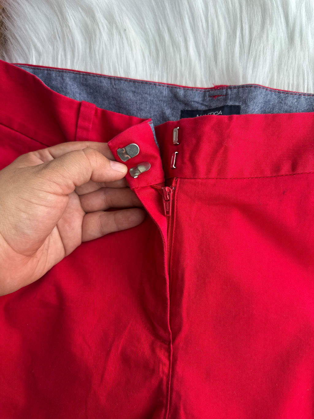 Short Clásico Rojo Vibrante