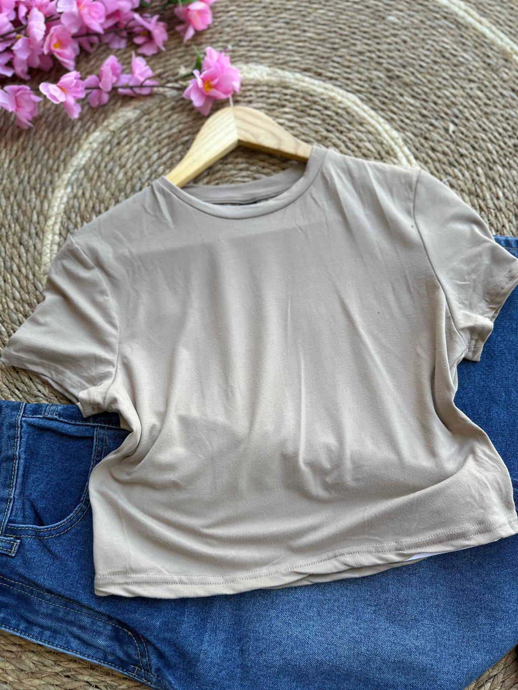 Top casual beige