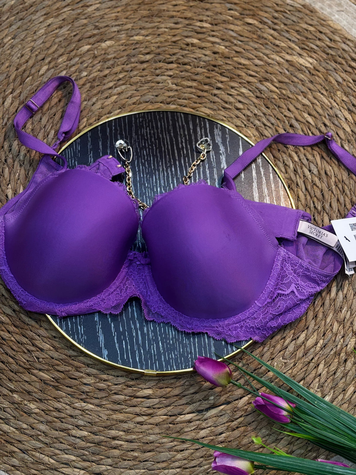 Brasier morado Victoria Secret