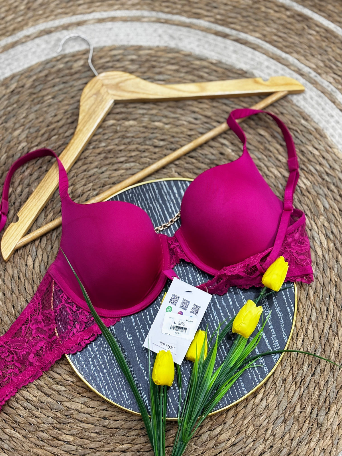 Brasier rosado Calvin Klein