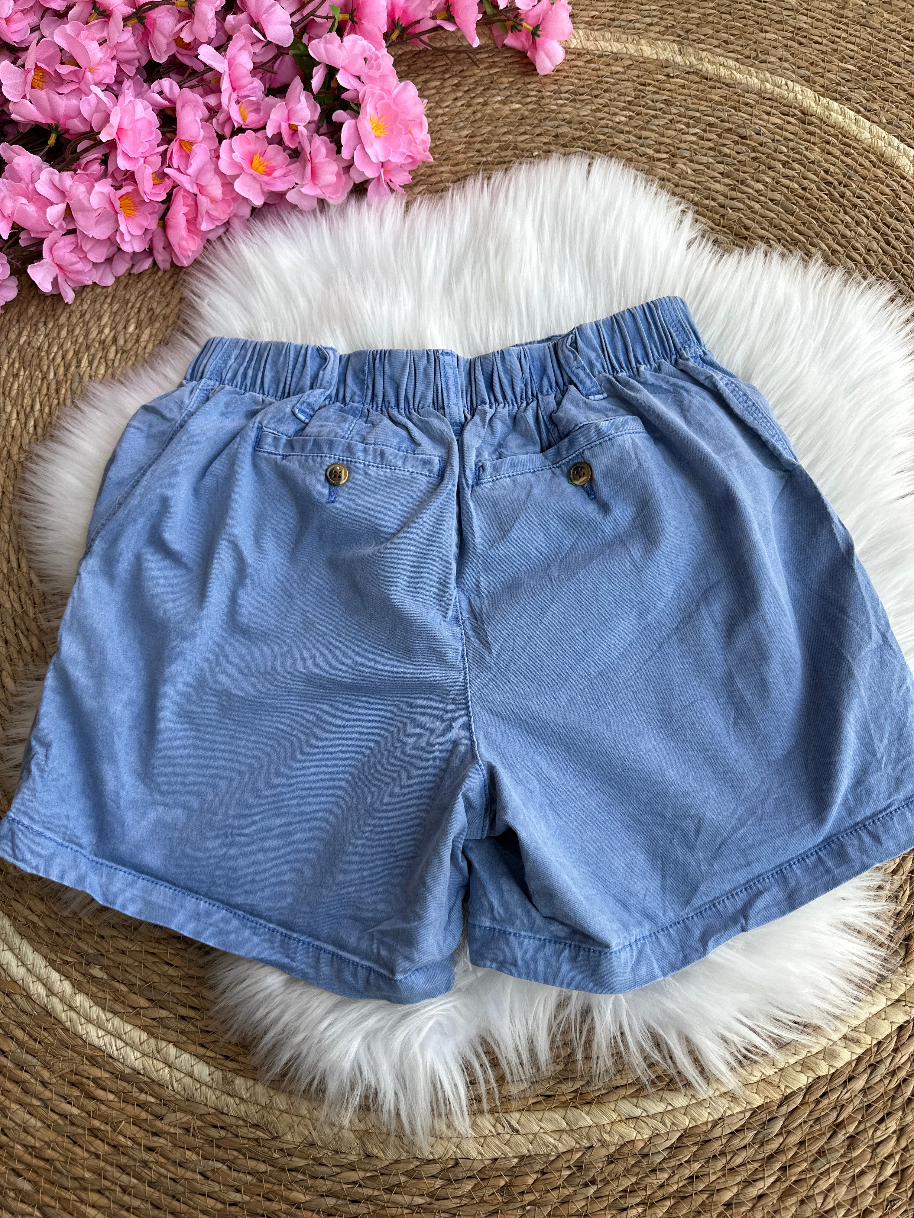 Short Corto de Algodón Estilo Chino