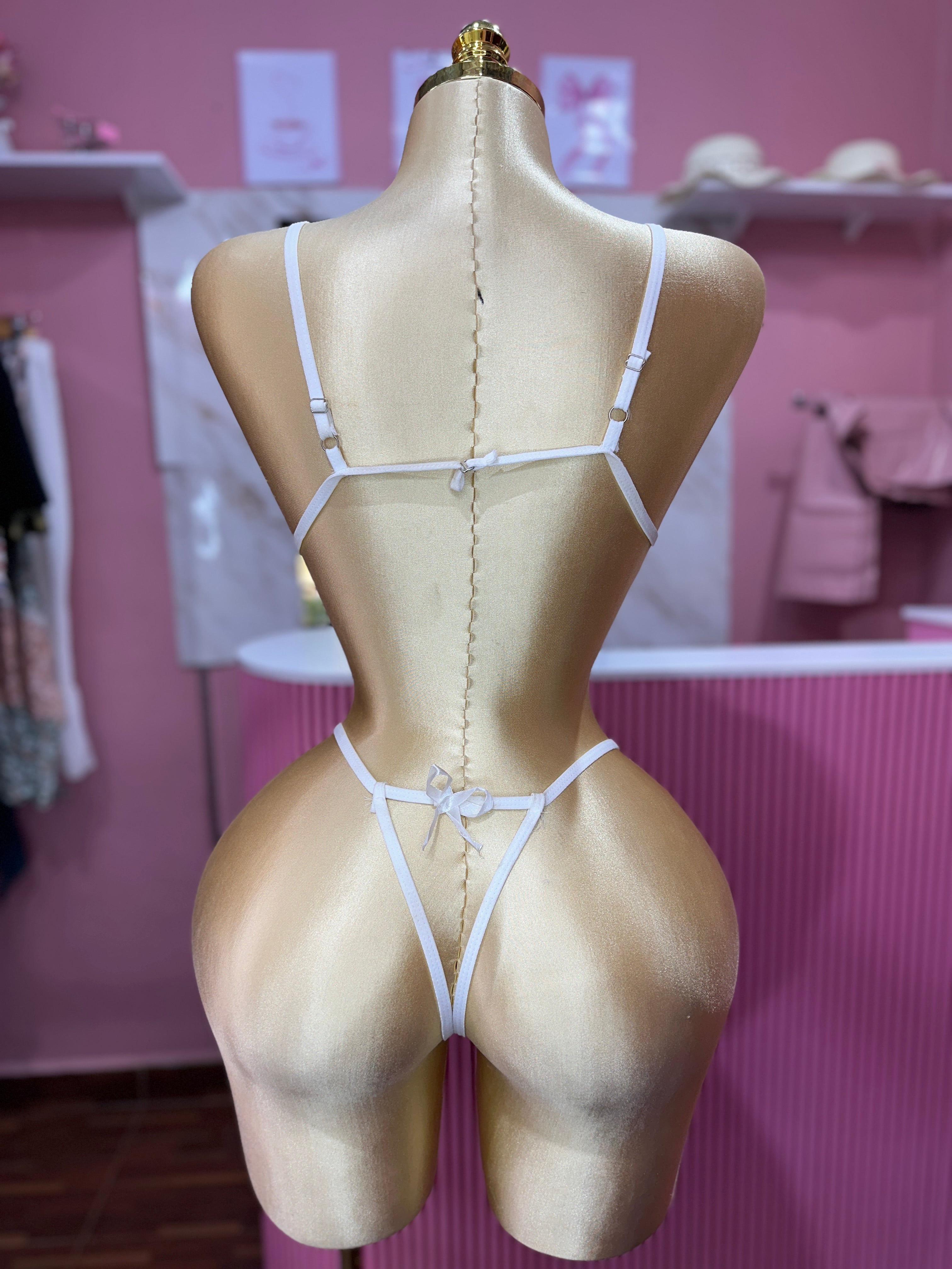 Body de Encaje Blanco