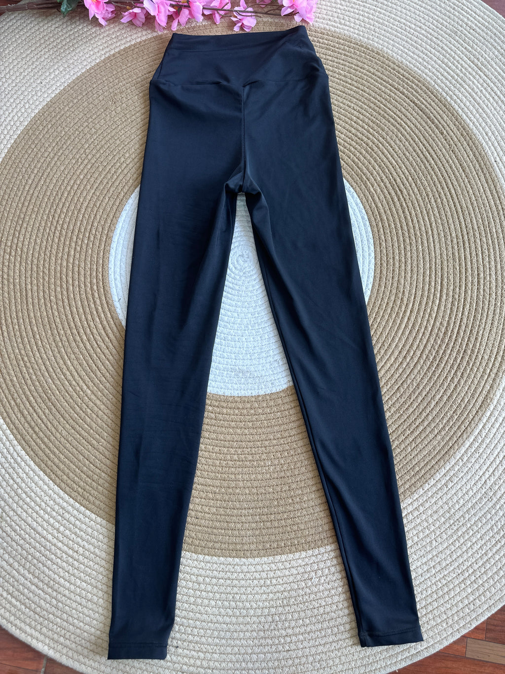 Leggings de Cintura Alta Cruzada
