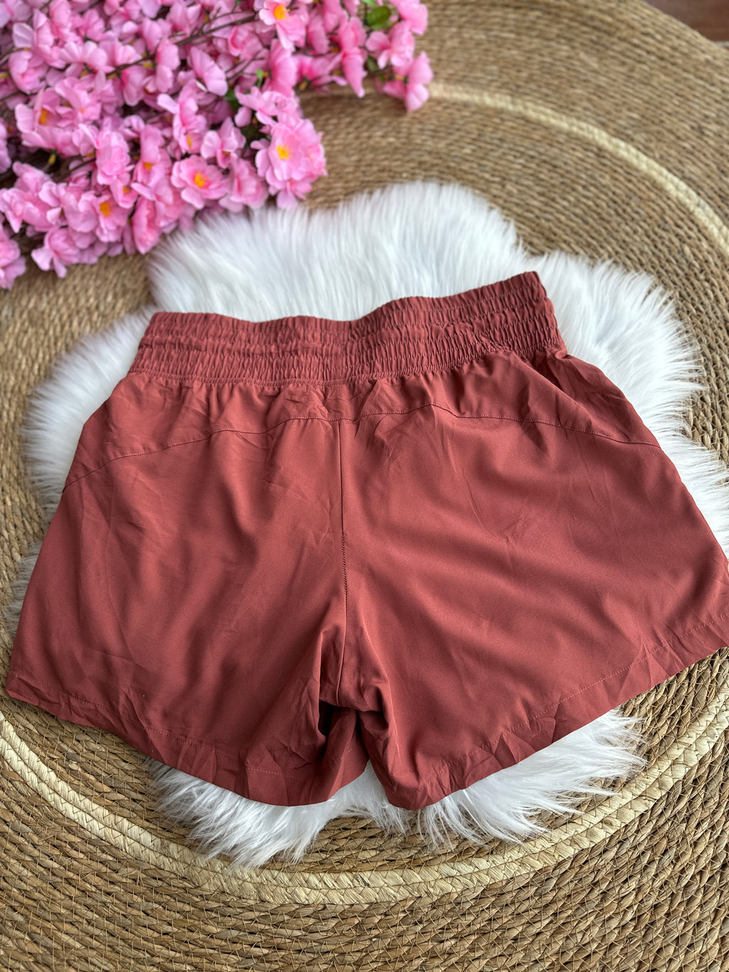 Short Deportivo Casual con Cintura Fruncida