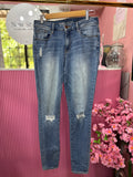 Skinny Jeans de Tiro Medio