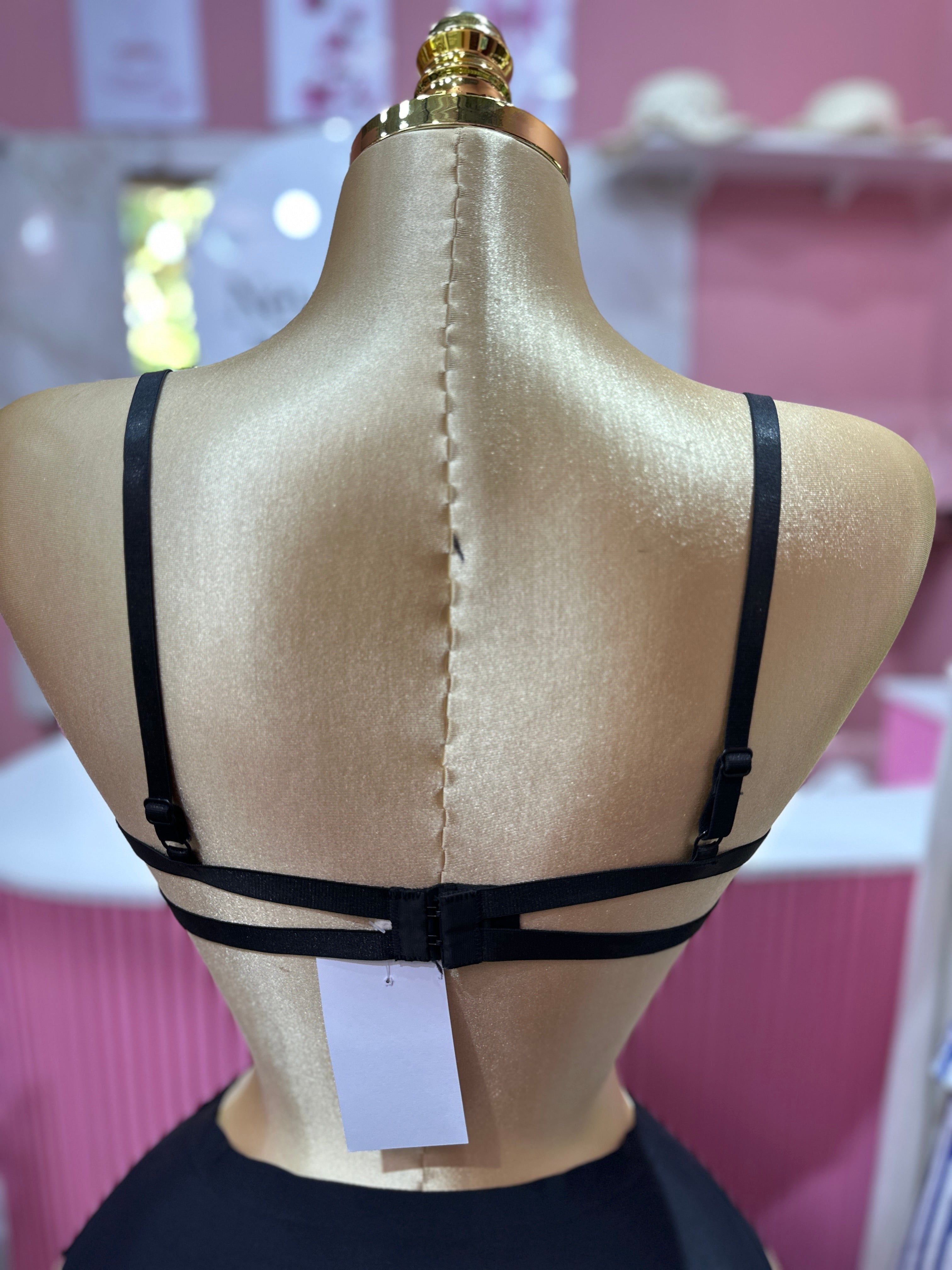 Brasier de Encaje Negro