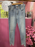 Skinny Jeans de Tiro Alto