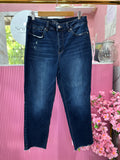 Jeans Corto de Tiro Alto