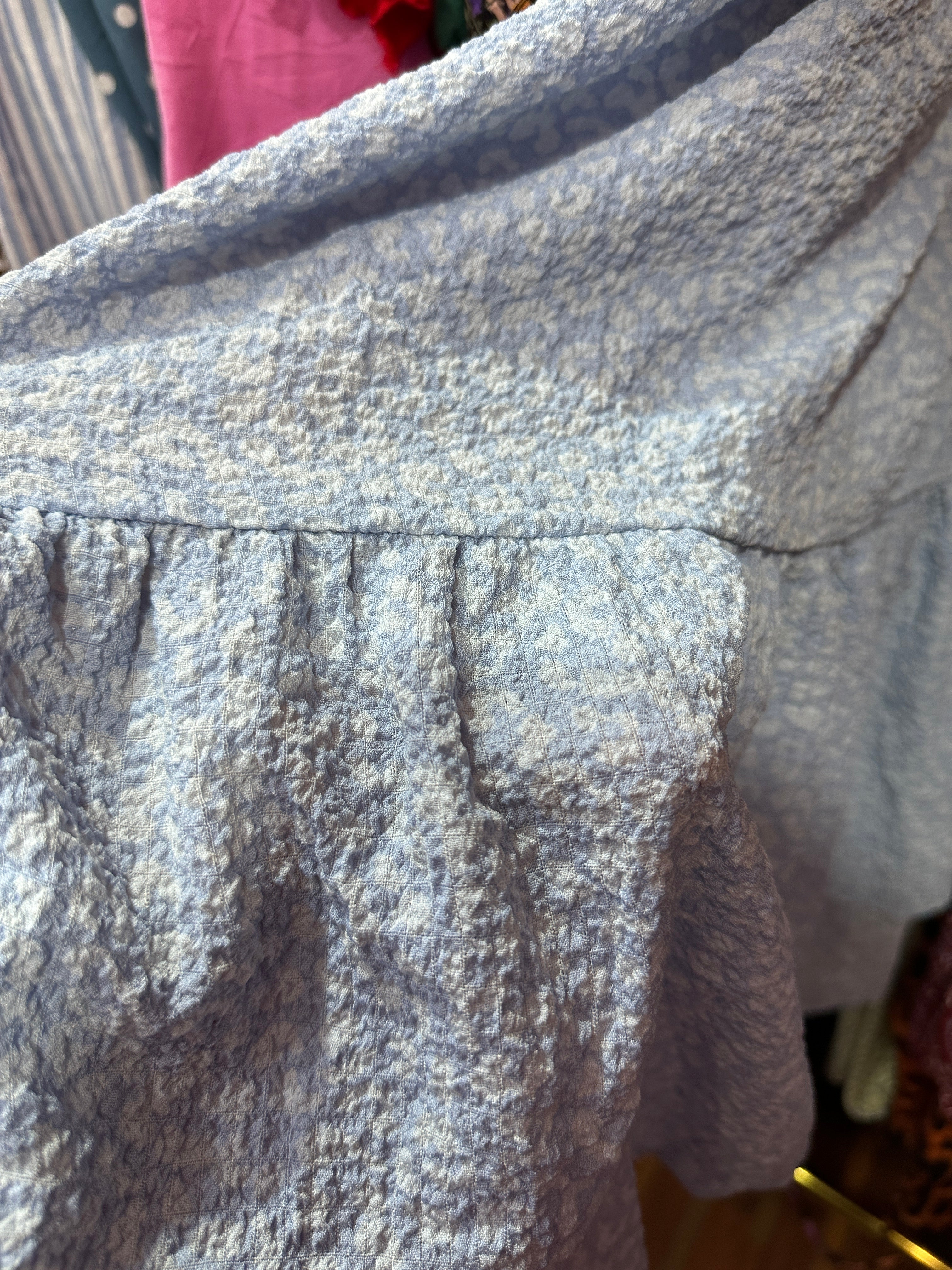 Vestido Casual Corto con cuello en V y Estampado