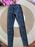 Leggings Deportivo Estampado- Verde Oscuro