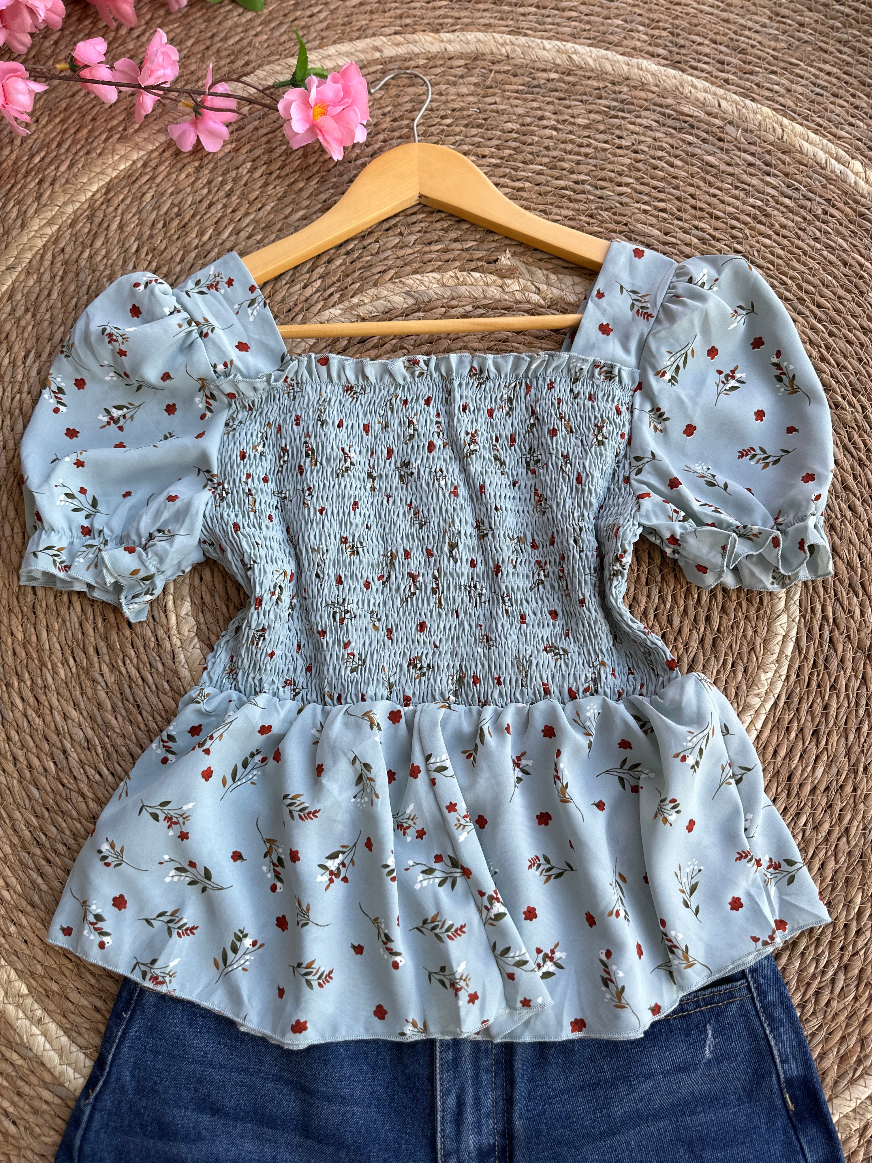 Blusa estilo campesina