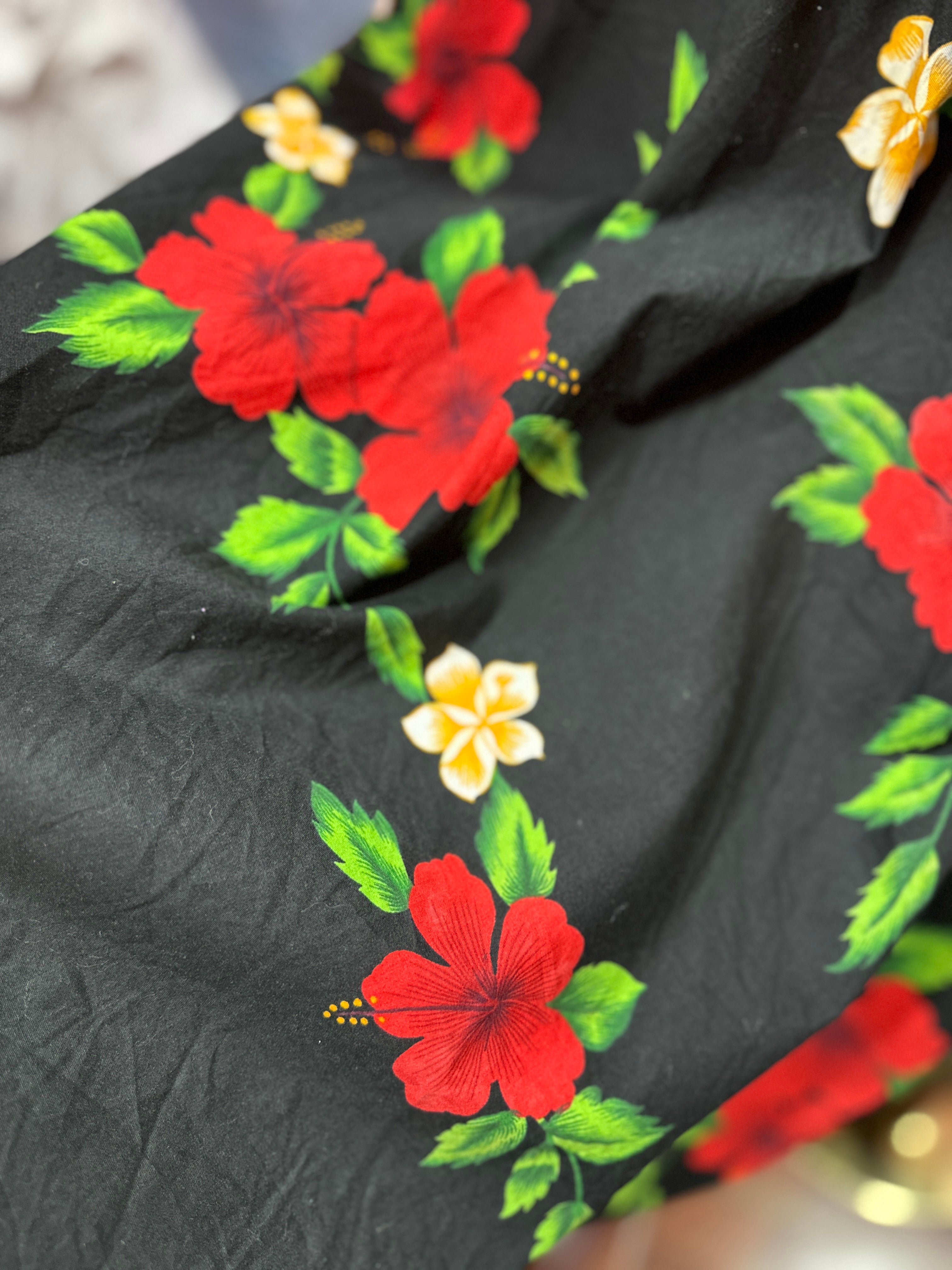Vestido Hawaiano con Estampado floral