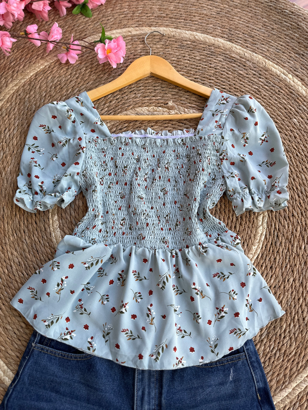 Blusa estilo campesina
