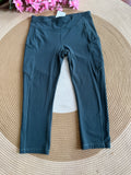 Leggings Deportivo Corto con Bolsillo- Verde
