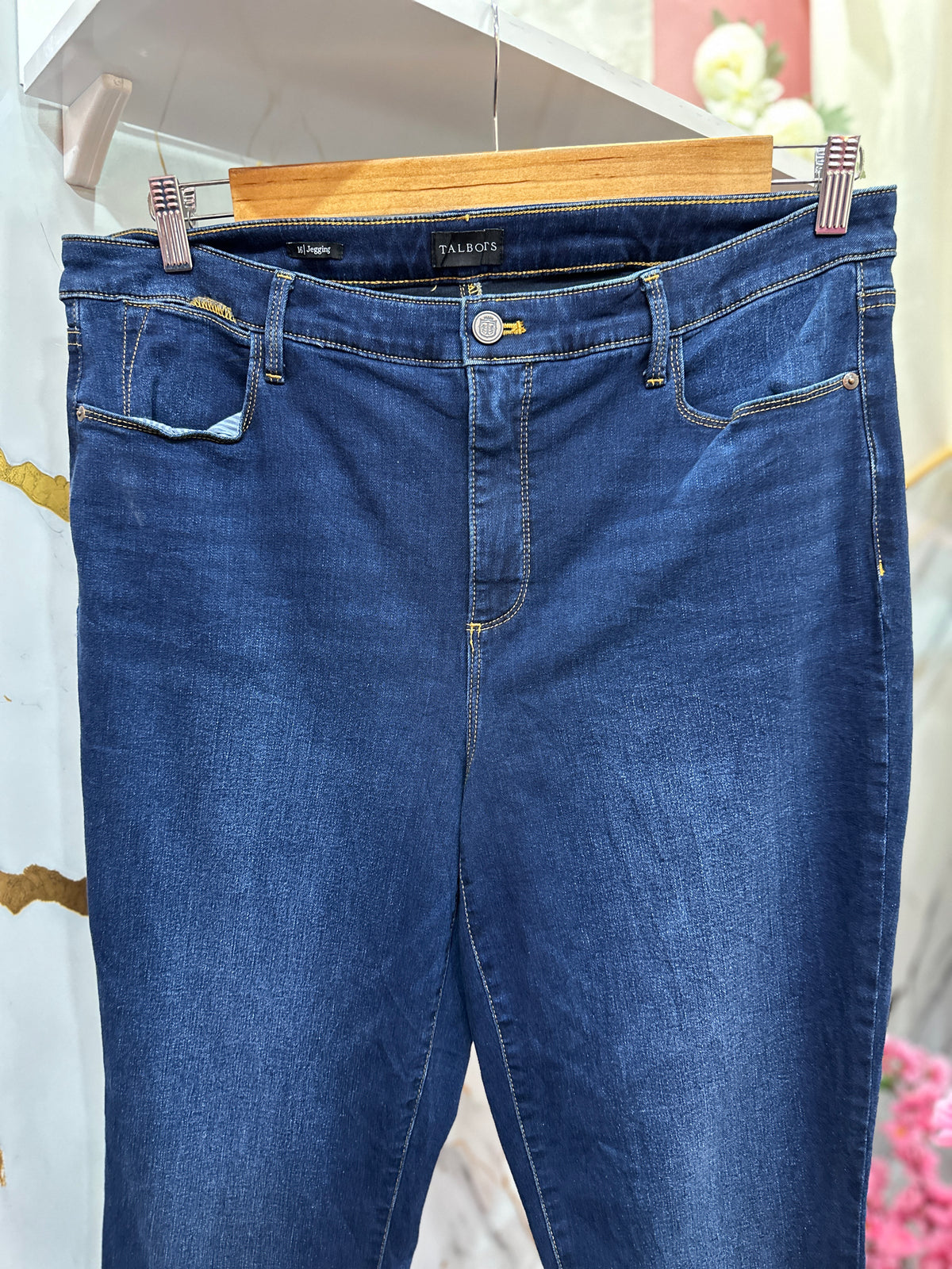 Skinny Jean TALBOTS de tiro alto