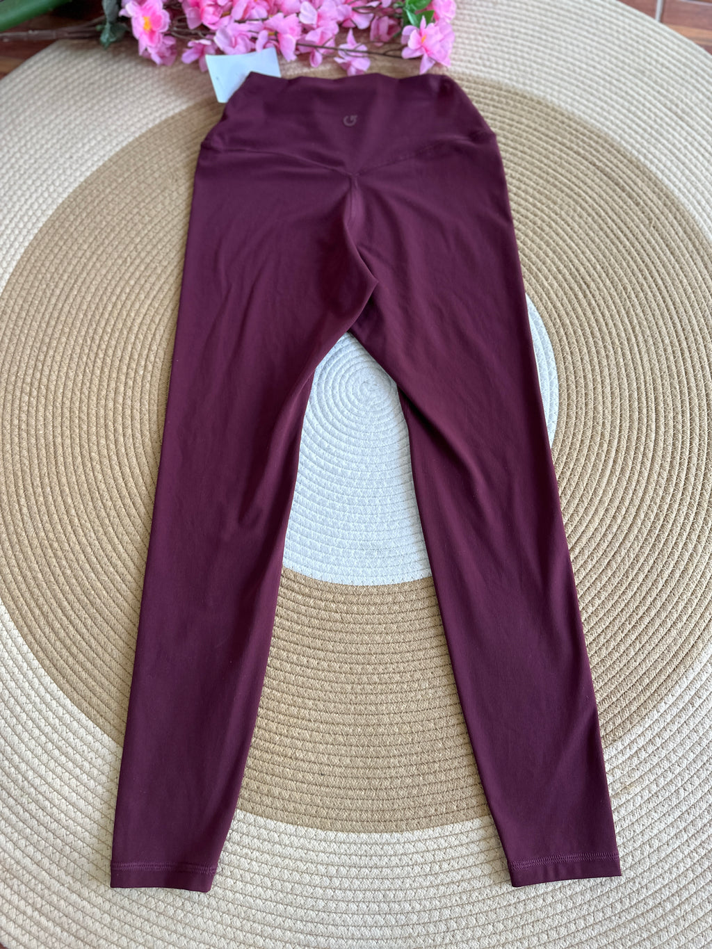 Leggings Deportiva Rojo Vino