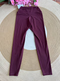 Leggings Deportiva Rojo Vino
