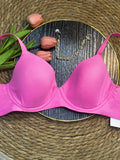 Brasier rosado sin costura