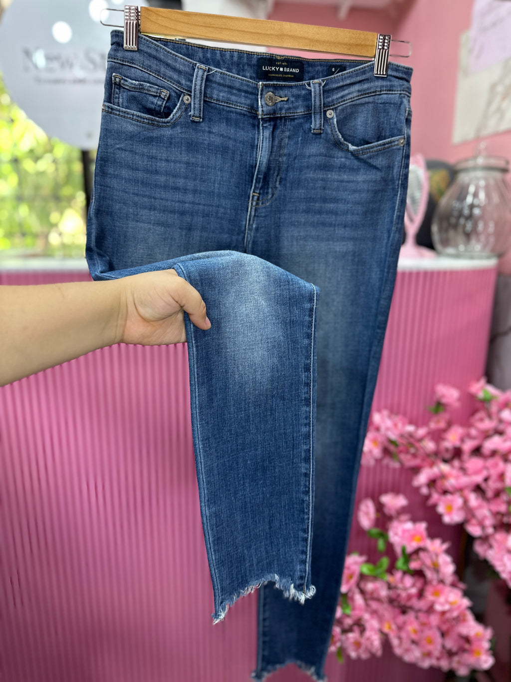 Skinny Jeans de Tiro Alto