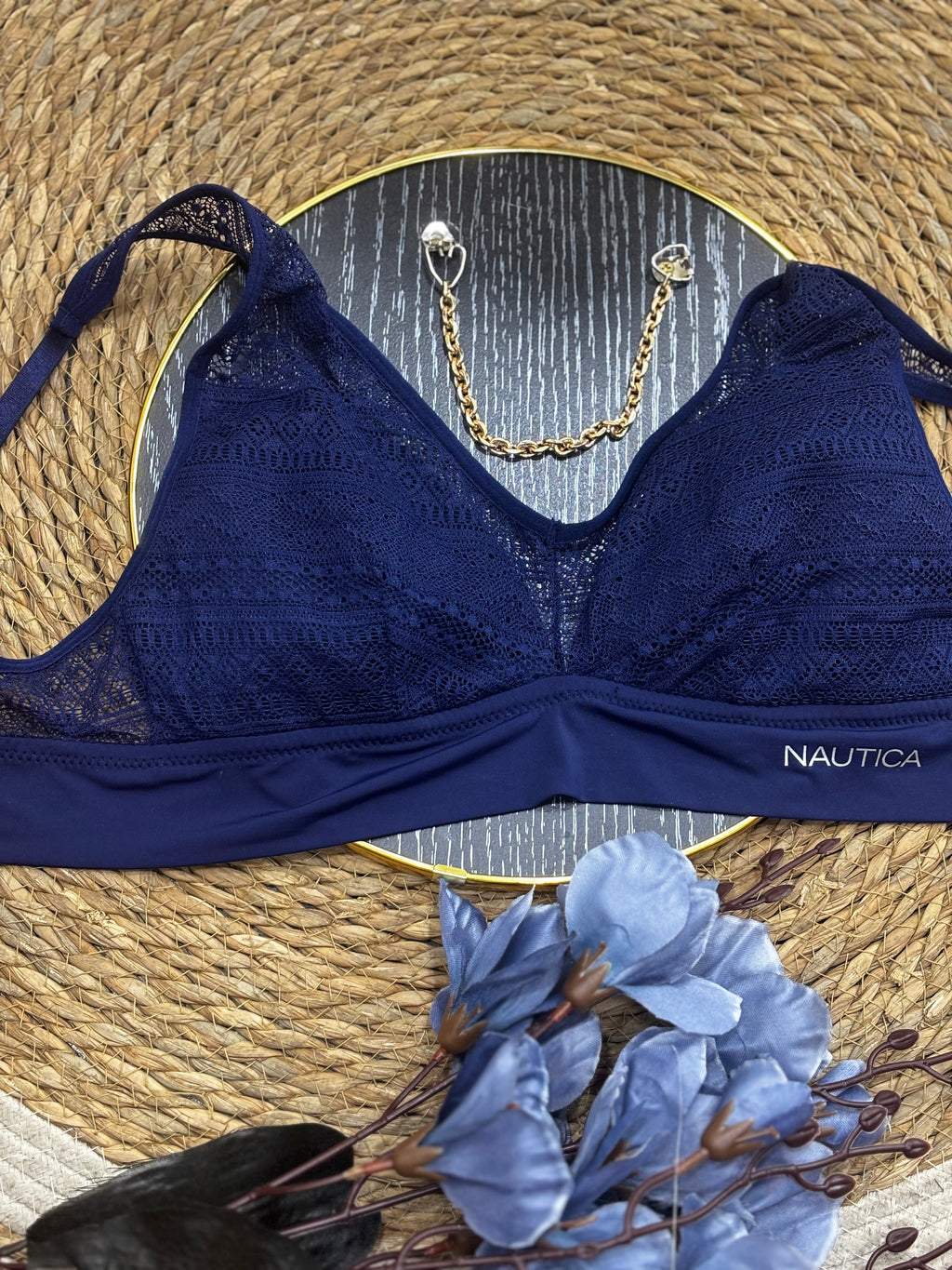 Brasier sin esponja ni varilla, color a azul, marca Náutica.