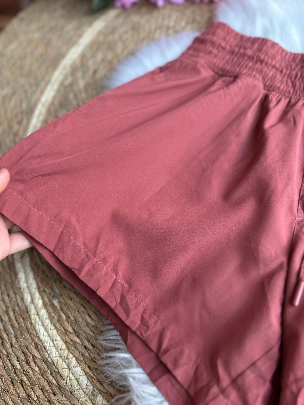 Short Deportivo Casual con Cintura Fruncida