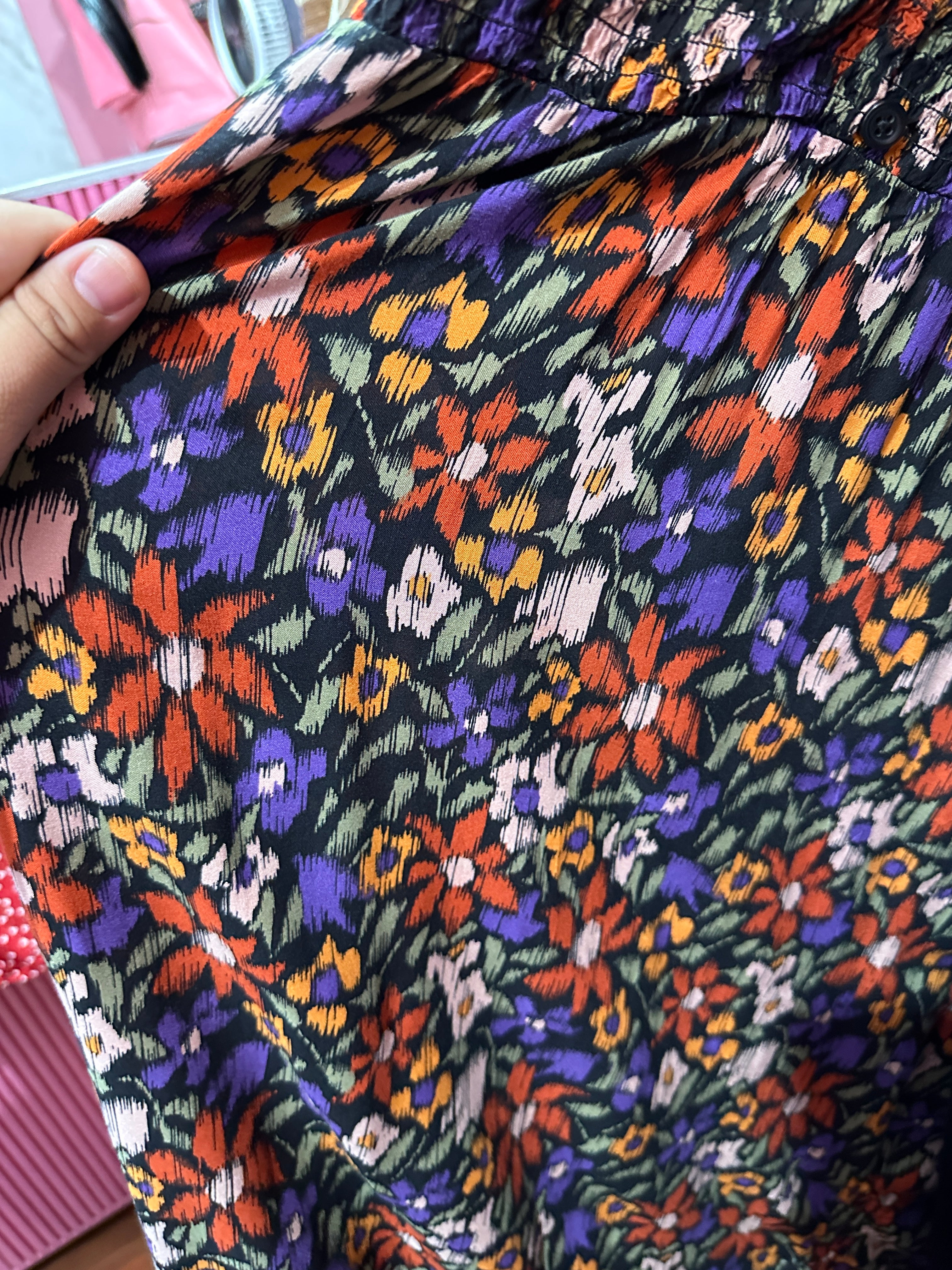 Vestido largo con Estampado floral