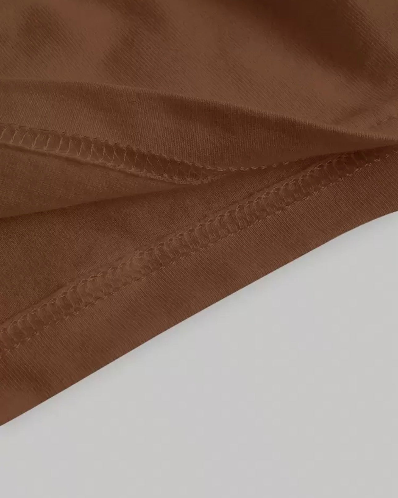 Blusa corrugada del estómago con strech 🤎