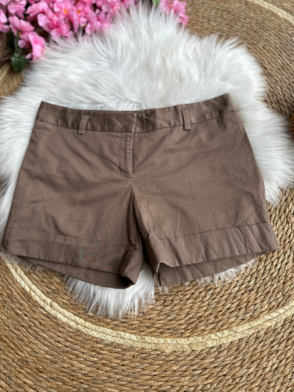 Short Sastrero Clásico Marrón