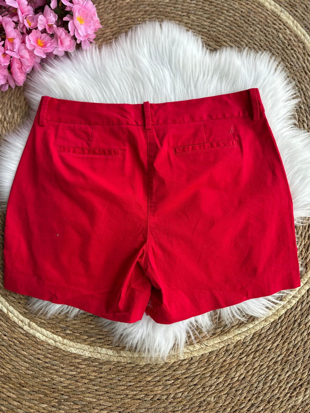 Short Clásico Rojo Vibrante