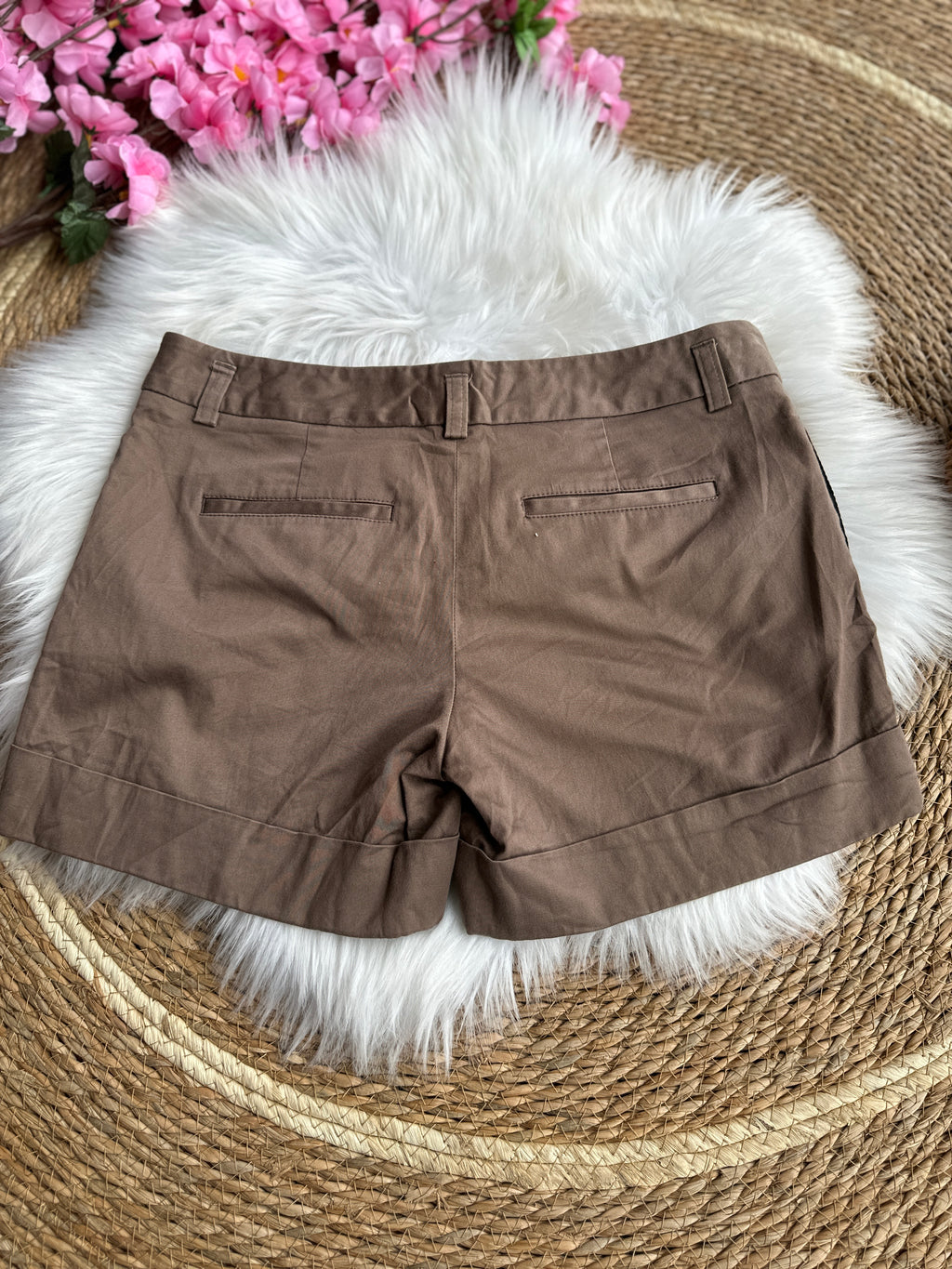 Short Sastrero Clásico Marrón