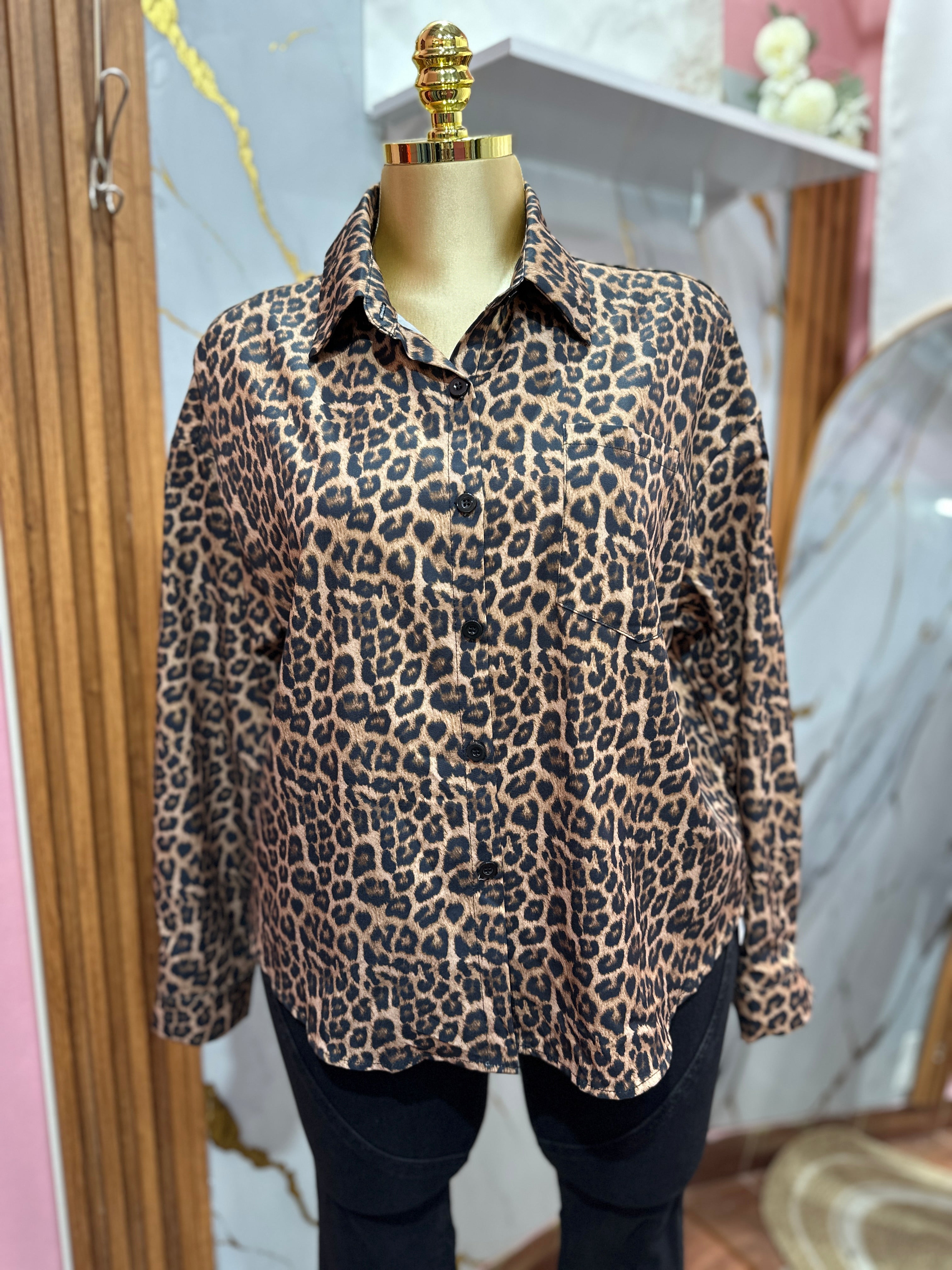 Camisa manga larga elegante