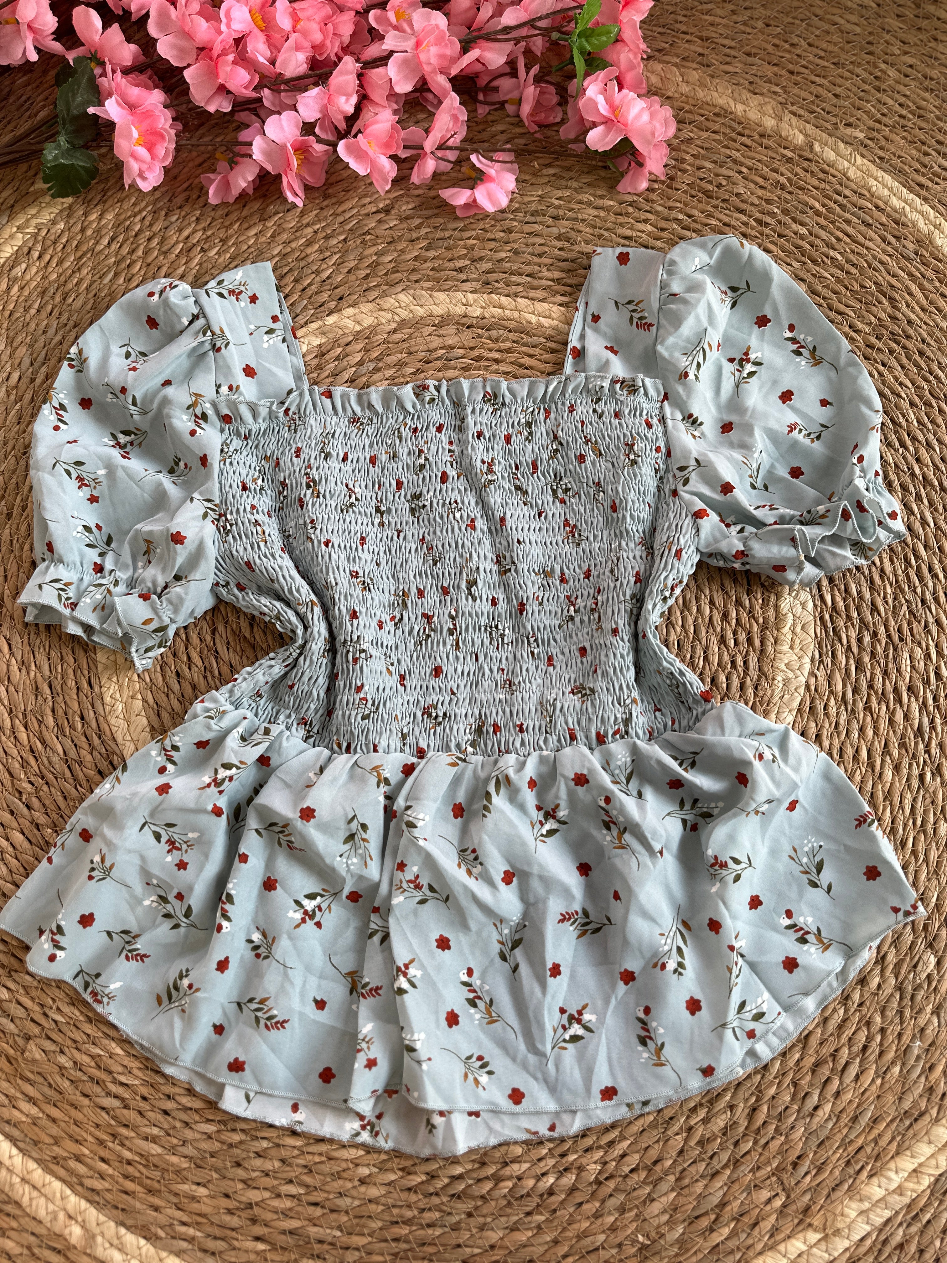 Blusa estilo campesina
