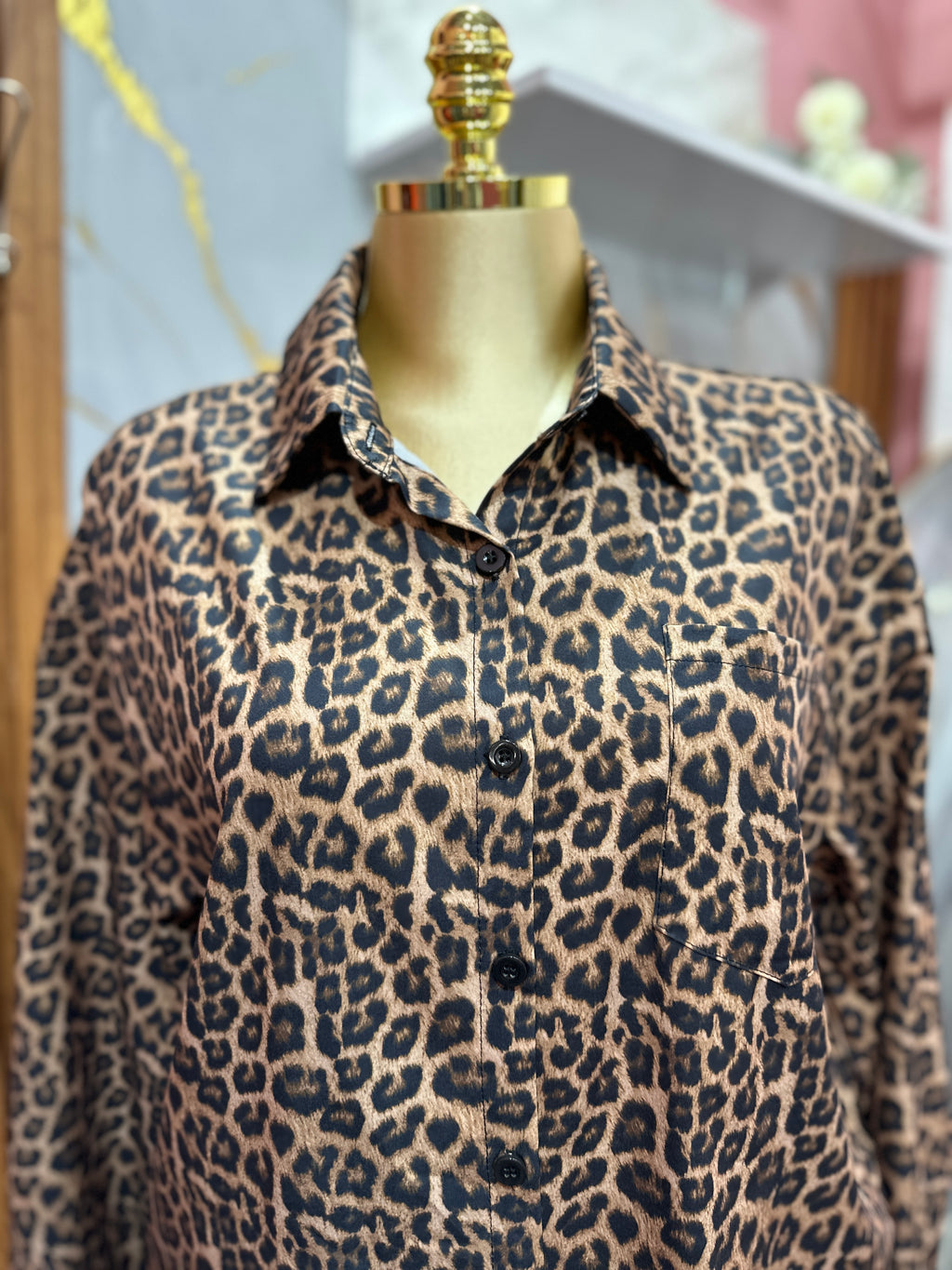 Camisa manga larga elegante