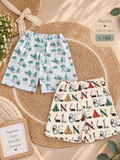 Set de short cortos para niño con estampados
