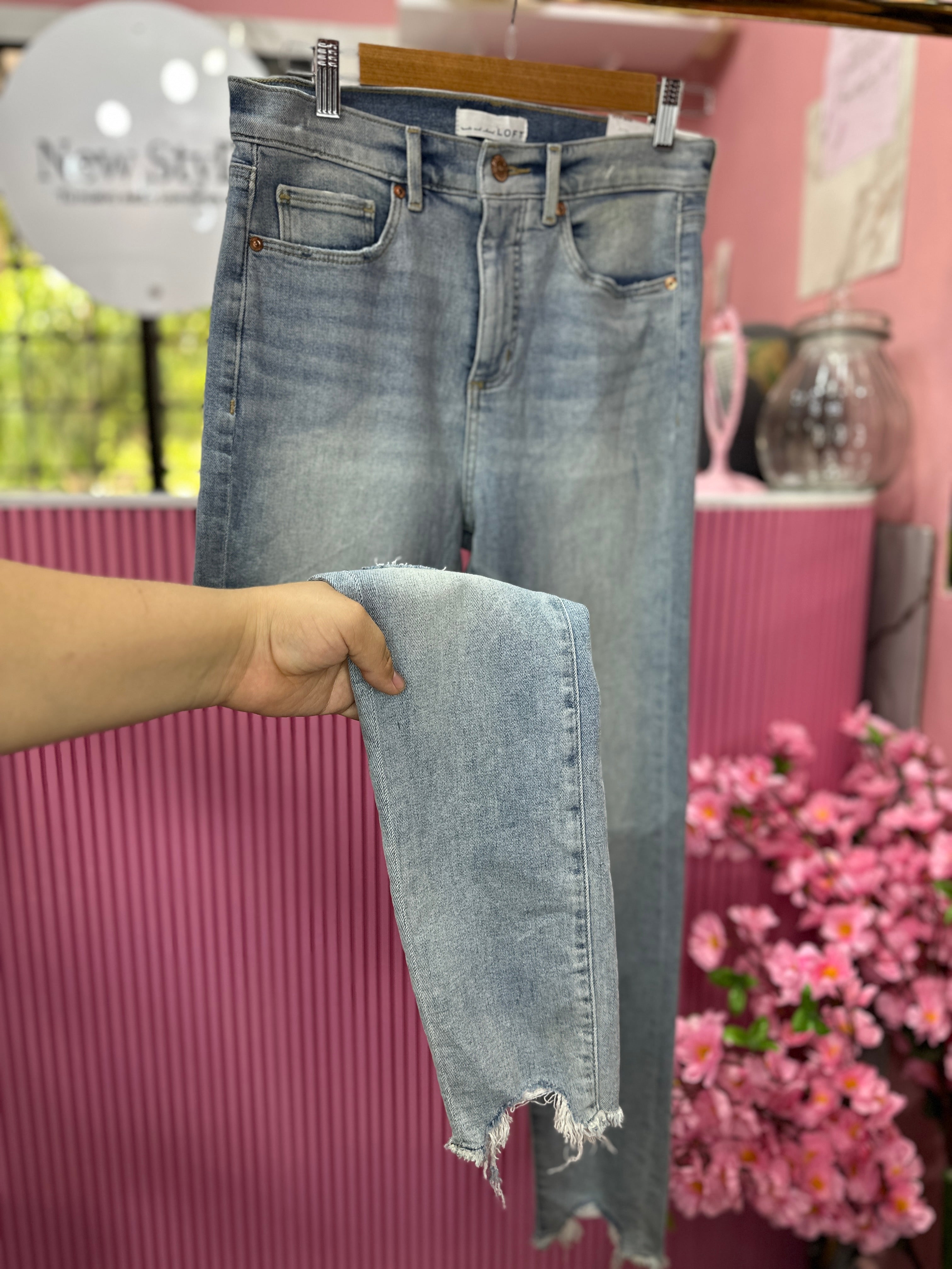 Skinny Jeans de Tiro Alto