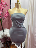 Vestido tubo pegado al cuerpo