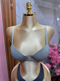 Brasier gris DANSKIN con varilla de tirantes ajustables