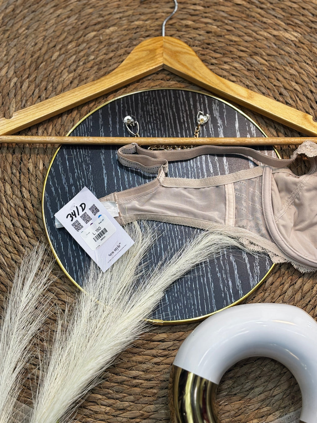 🤍 Brasier Beige de Encaje
