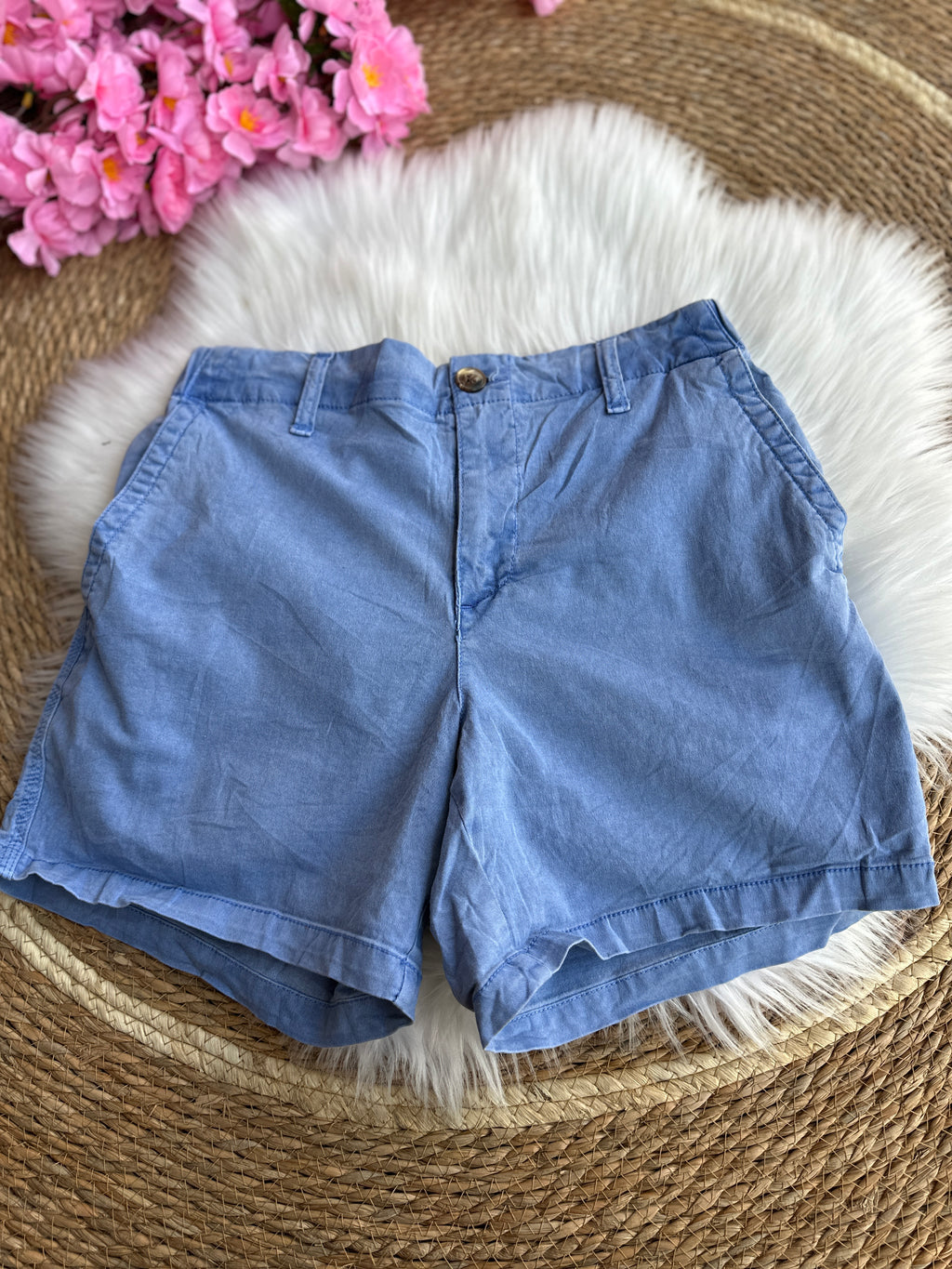 Short Corto de Algodón Estilo Chino