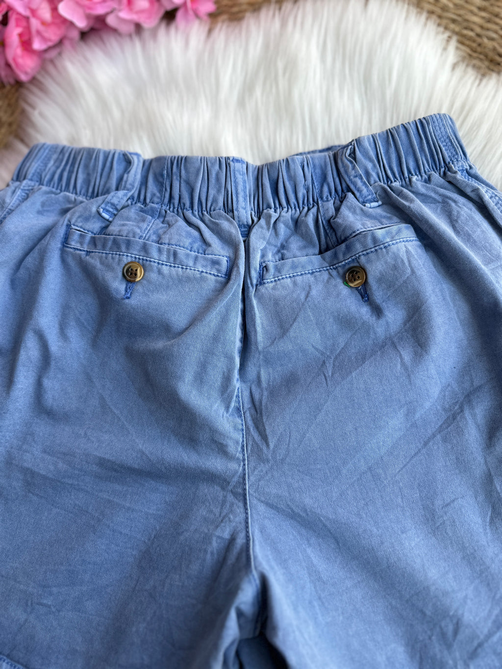 Short Corto de Algodón Estilo Chino
